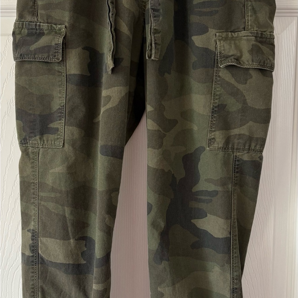 Abercrombie Kids Green Casual Pants with Relaxed Fit Size 15/16